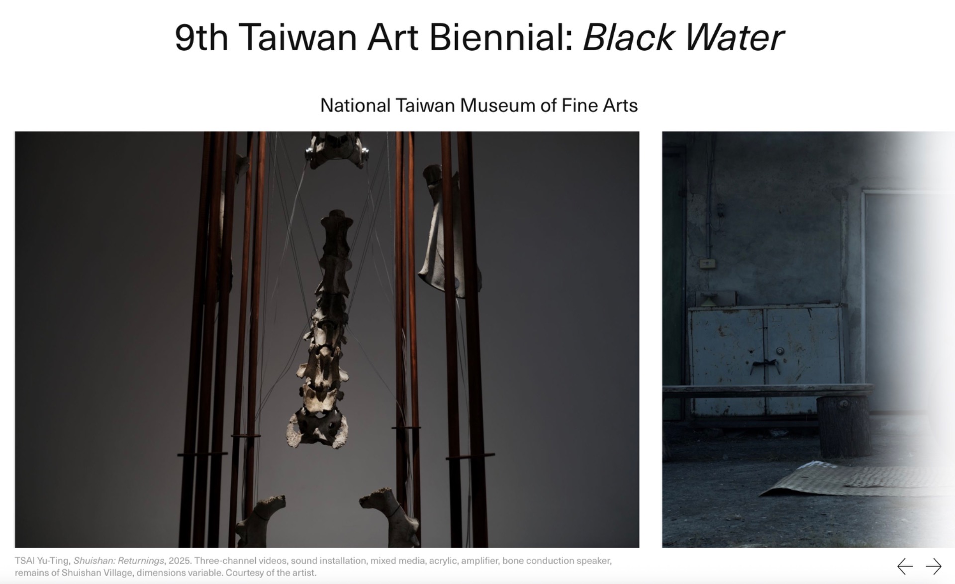 e-flux: 9th Taiwan Art Biennial: Black Water